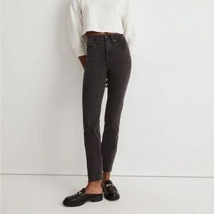 Madewell Stovepipe Jeans in Banberry Wash: Raw-Hem Edition